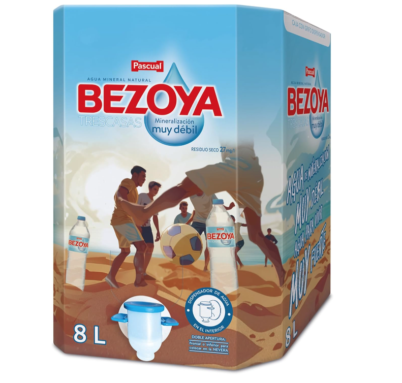 Agua mineral 8 litros