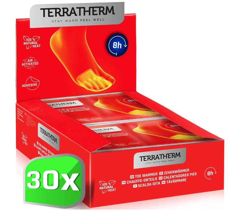 Calentadores de manos/pies químicos