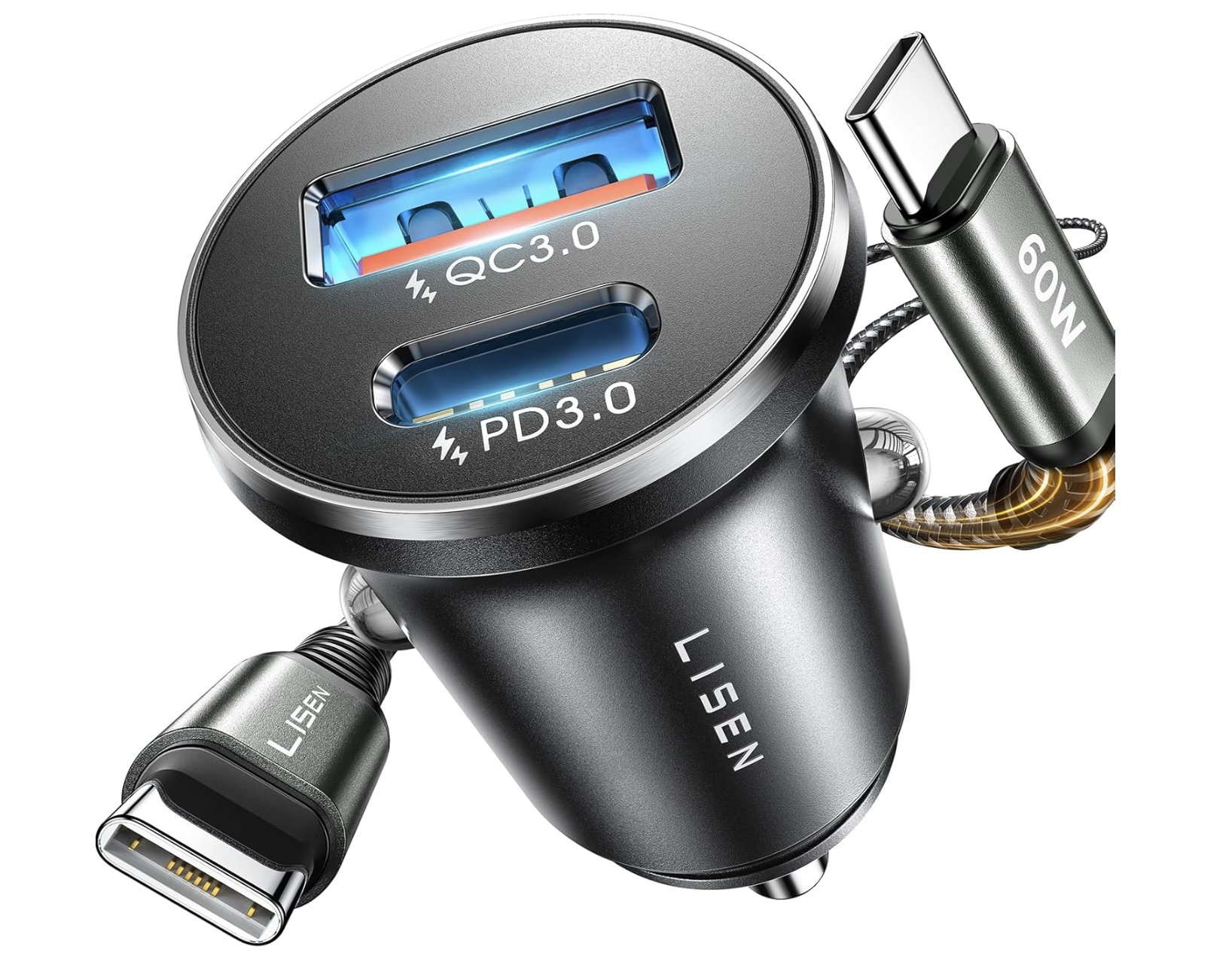 Adaptador mechero USB