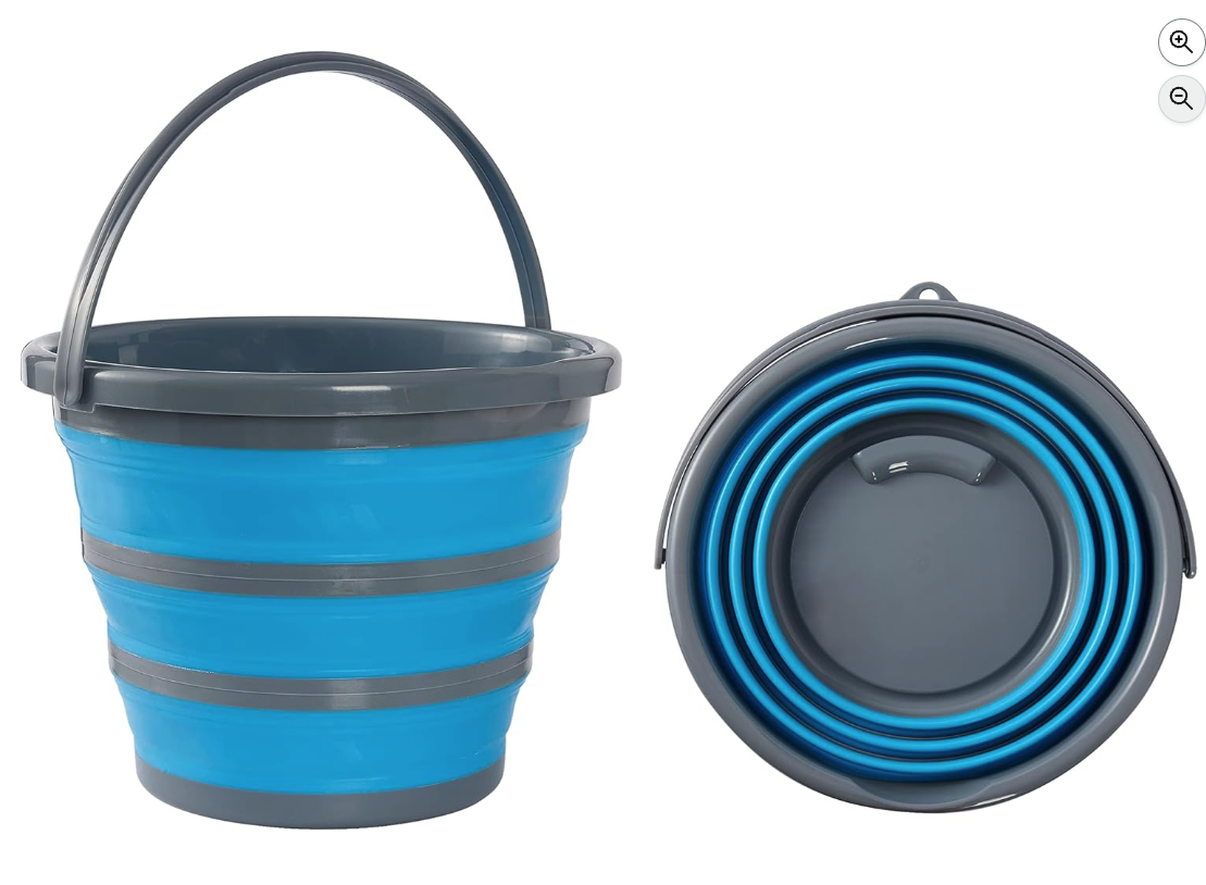 Cubo plegable portátil 10L