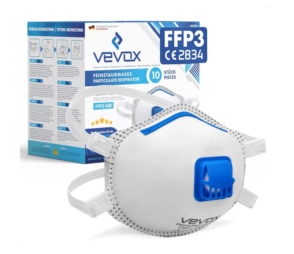 Mascarillas protección polvo