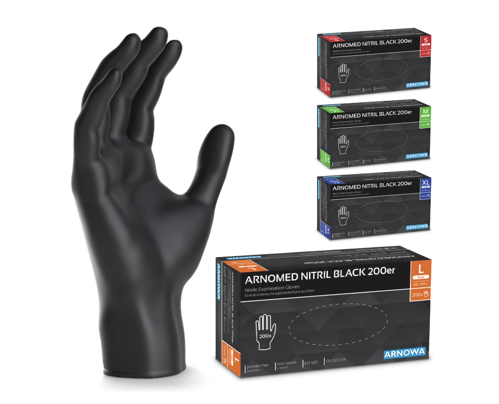 Caja de guantes de nitrilo