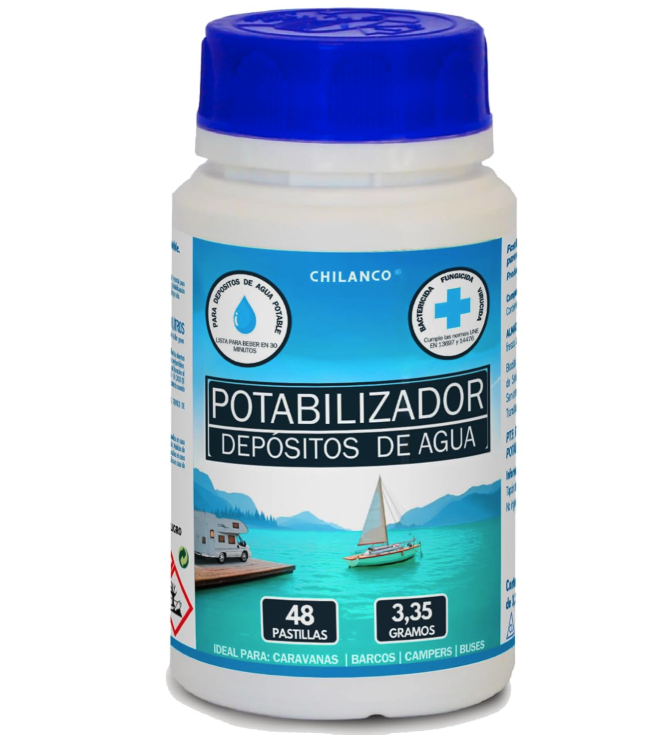 Pastillas potabilizadoras de agua