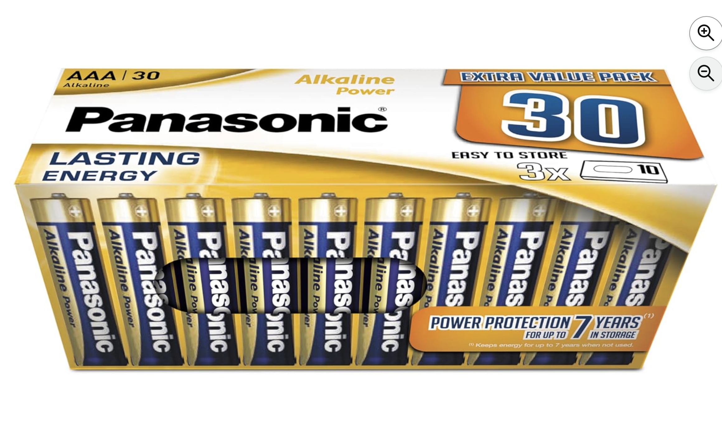 Pack de pilas AAA de larga duración