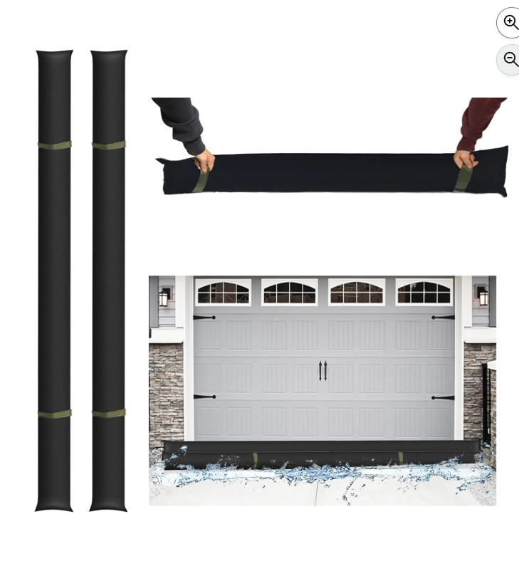 Sacos absorbentes para inundaciones